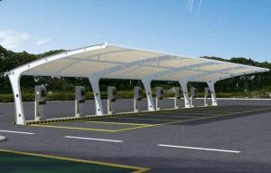 嘉荫县膜结构停车棚