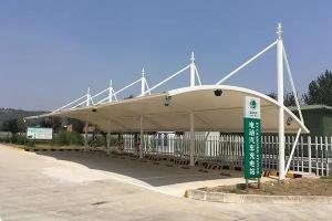 嘉荫县膜结构停车棚